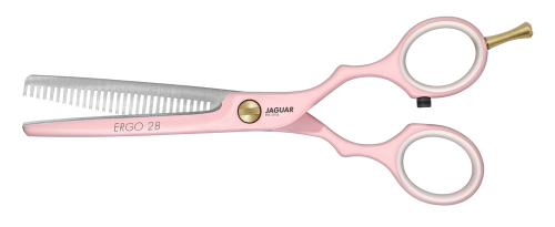 Парикмахерские ножницы ERGO 28 PINK филировочные 5.5" JAGUAR 83855-1